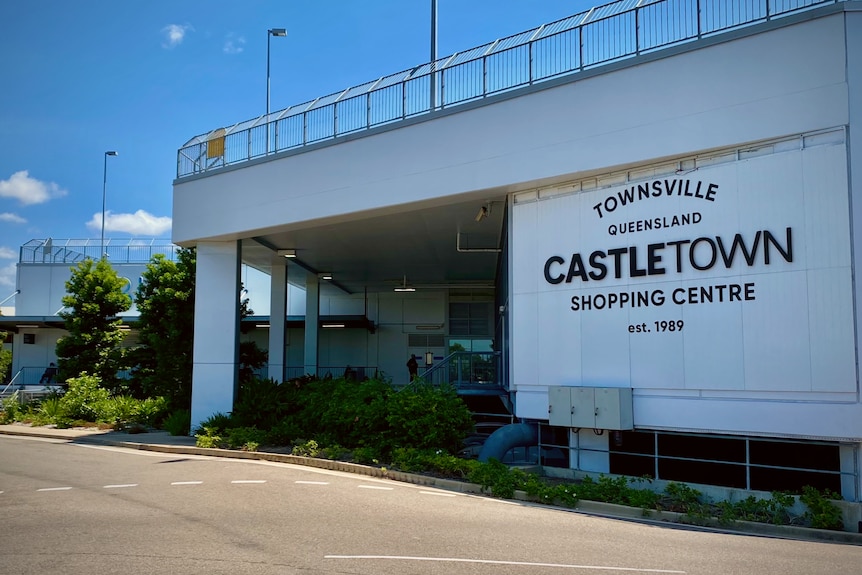 The exterior of the CastleTown shopping centre in Townsville 