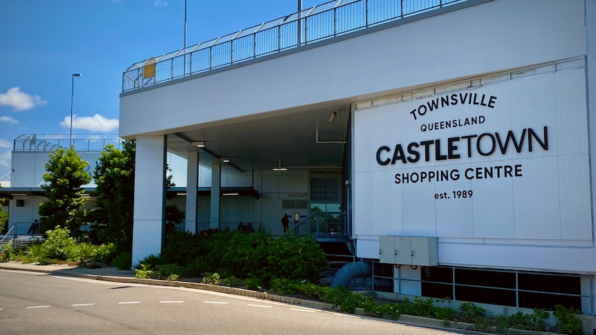 The exterior of the CastleTown shopping centre in Townsville 