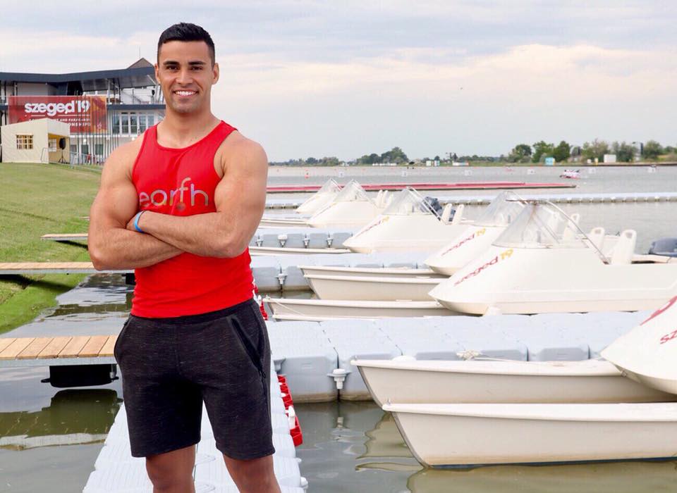 Tonga's Pita Taufatofua aims to make Olympic history as he paddles his