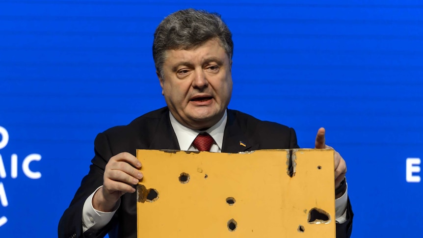 Ukrainian president Petro Poroshenko
