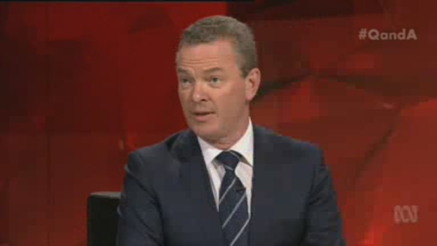 Christopher Pyne appears on Q&A