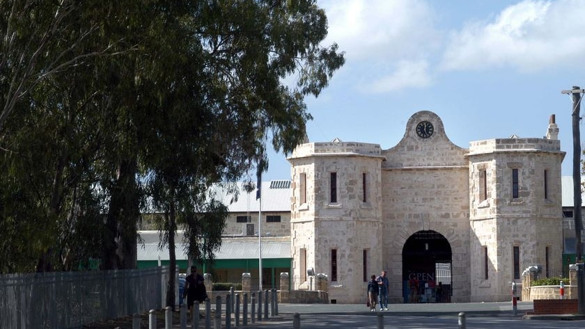 The front entrance to Fremantle Prison