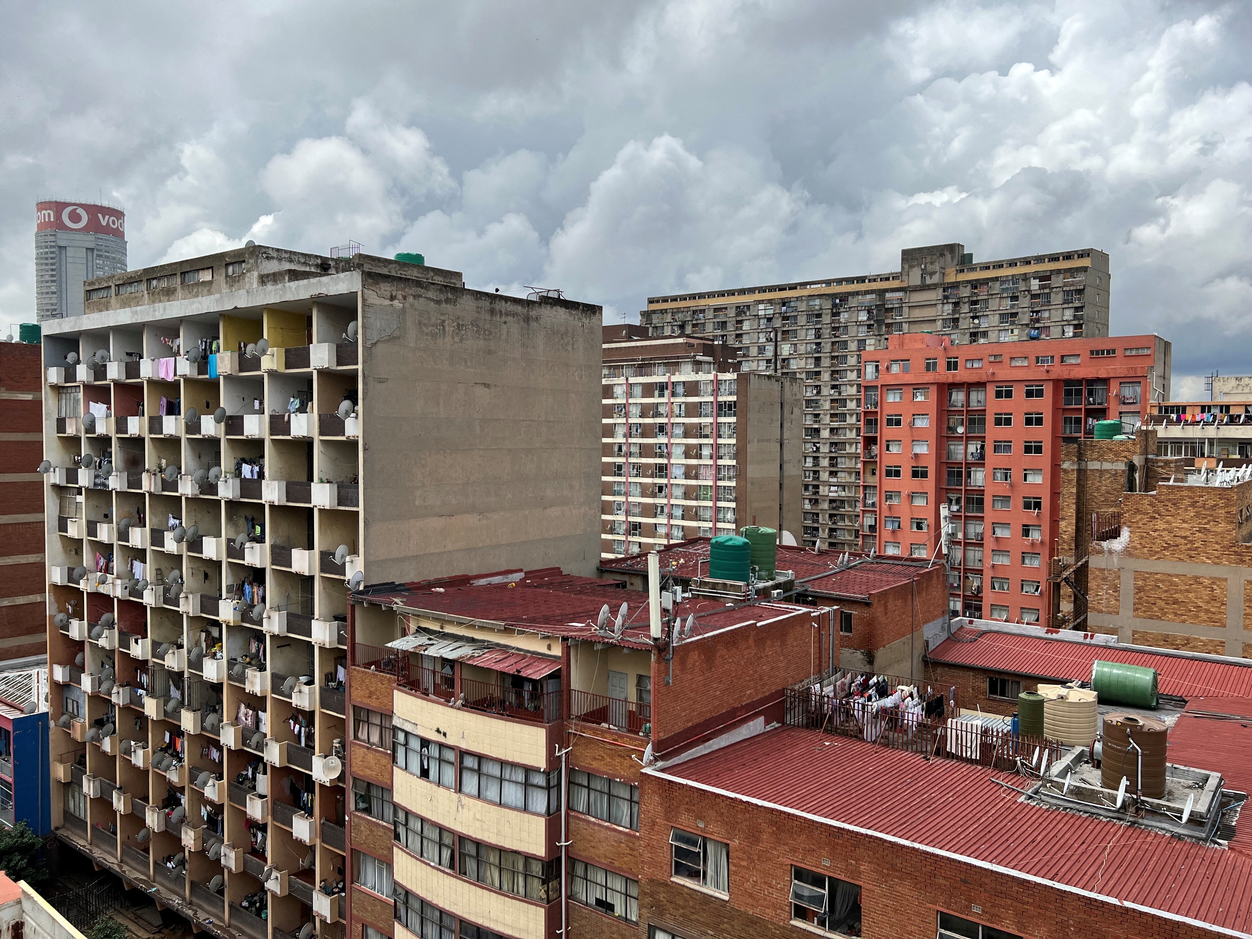 What are Johannesburg's 'hijacked' buildings and why are they so