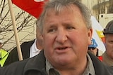 Unions Tasmania boss Kevin Harkins