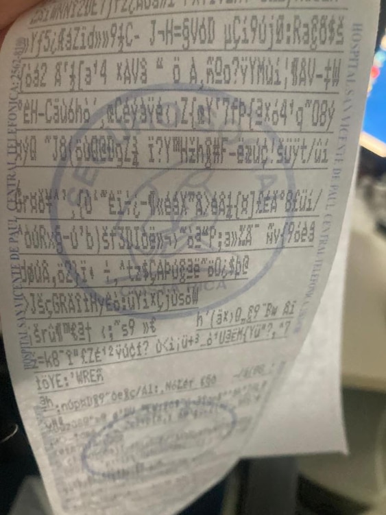 Printers at the Costa Rican government health ministry printed out these notes after Hive attacked