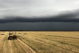 Storm front at South Katoota, north of St George in southern Queensland.