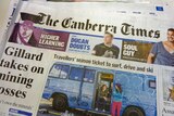 Canberra Times staff have walked off the job.