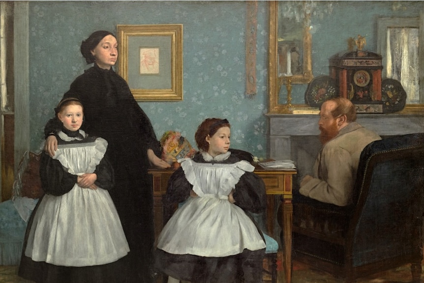 Edgar Degas's Family portrait also called The Bellelli family