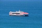The Aurora V ferry will sail across northern Spencer Gulf twice daily