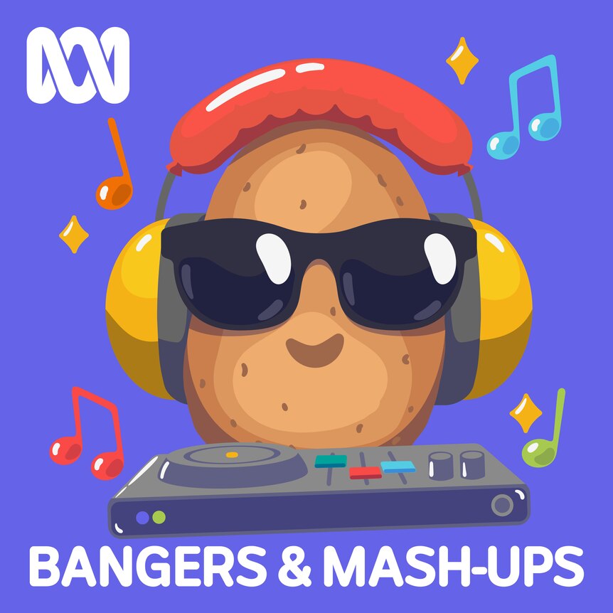 two animated characters dancing on a beach with Kangaroo Beach Party text