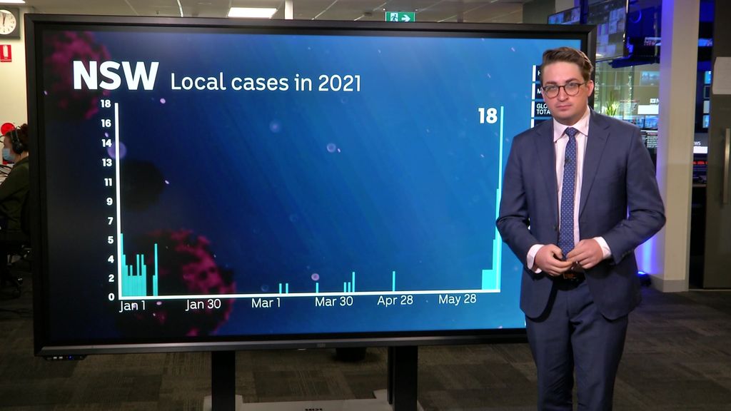 Casey Briggs Breaks Down The Nsw Covid 19 Figures Abc News