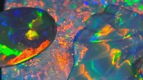 Researchers in Canberra have found opals emit a radioactive glow.