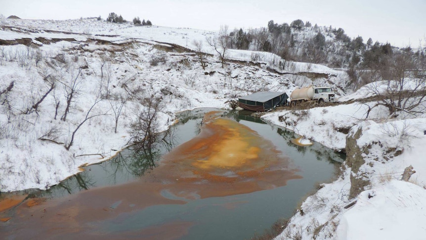 Belle Fourche pipeline leak