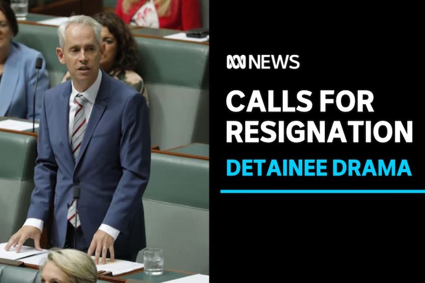 Calls for Resignation, Detainee Drama: Andrew Giles speaks in the House of Representatives.