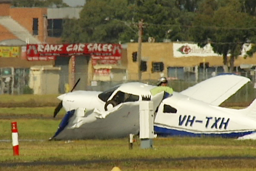 Plane crash at Moorabbin Airport