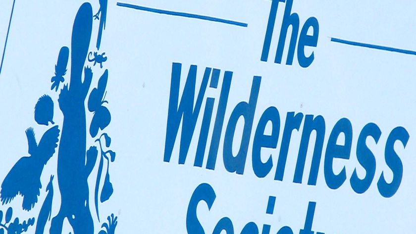 Wilderness Society sign