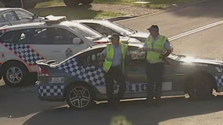 The man had locked himself in a house at Coomera and threatened to blow it up with gas cylinders.