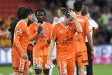 Roar players react to loss to Melbourne Victory