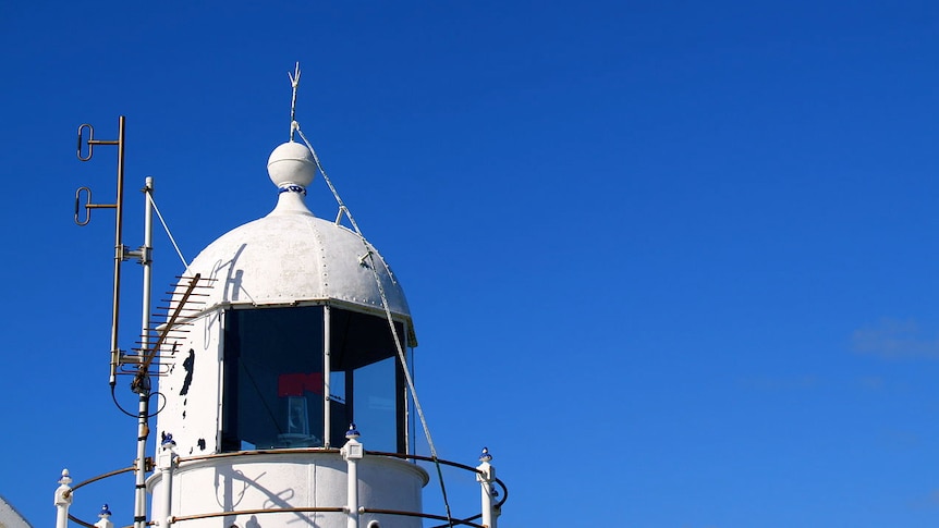 The top of the Crowdy Head Light