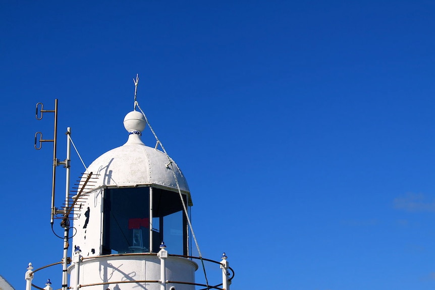 The top of the Crowdy Head Light