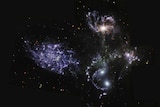 A collection of five galaxies as seen from NASA's James Webb Space Telescope