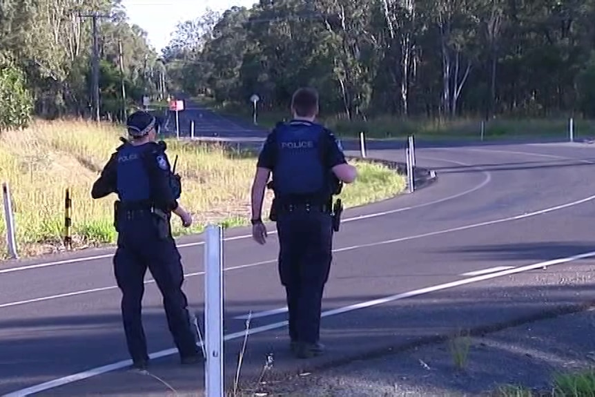 Emergency services on scene of police shooting in the Lockyer Valley