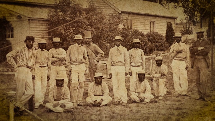 Australia's First International Cricket Team went on tour in 1868 and were Aboriginal