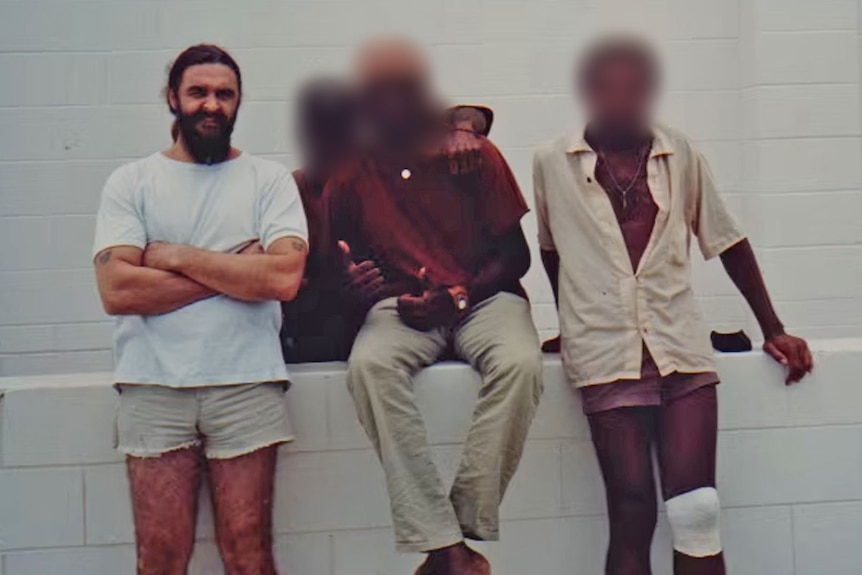 Terry Irving in Townsville prison in 1994-95.