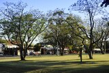 A park in the quiet semi-rural community of Warragamba, the park is green and healthy.