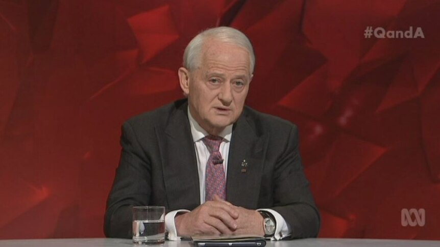 Ruddock talks about gay marriage on Q&A