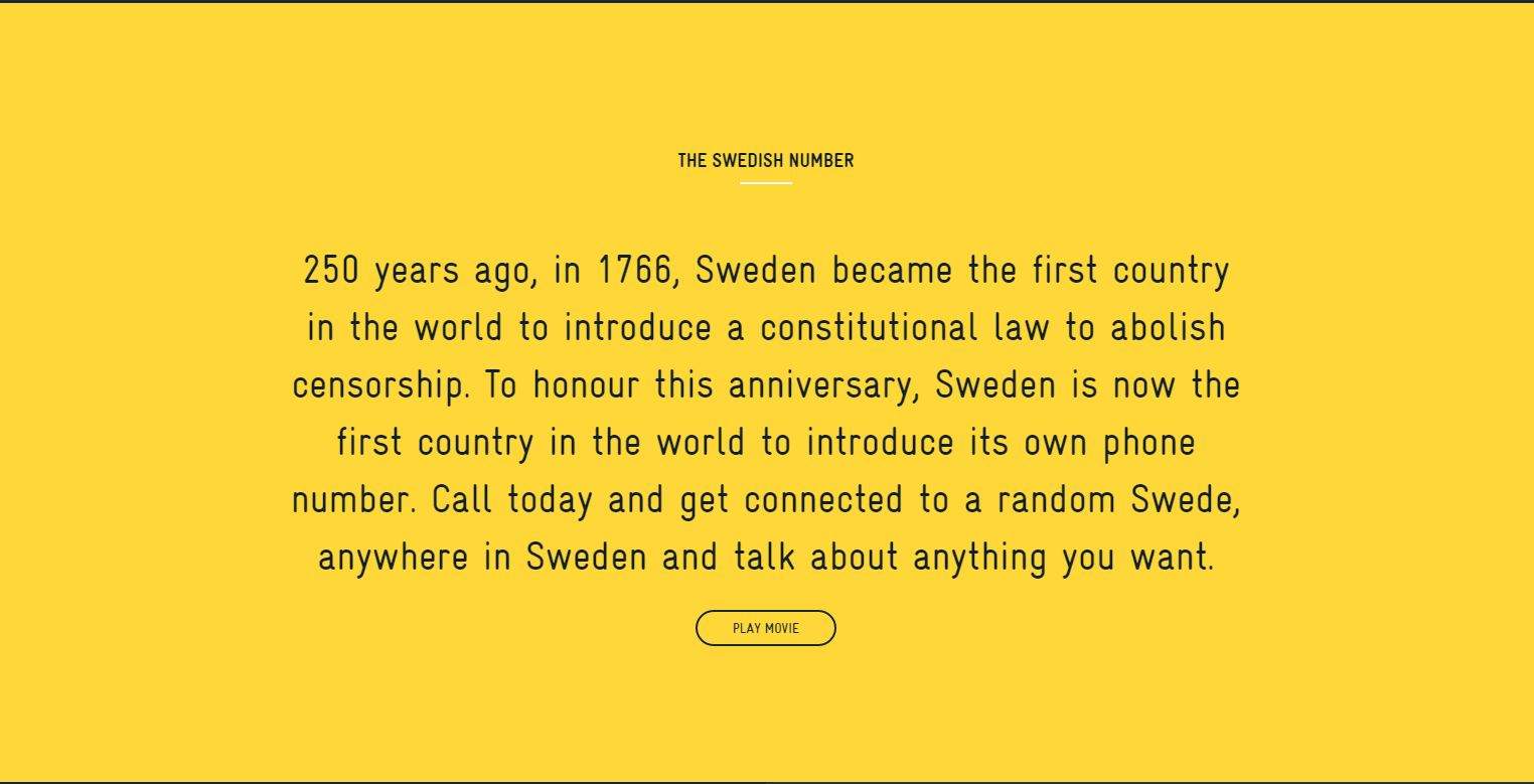 The Swedish Number You Can Now Call Sweden And Chat To A Random Swede   E9d3057ae1295b457ed0186df4b9bd73