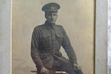 Jack Wright in his soldier's uniform