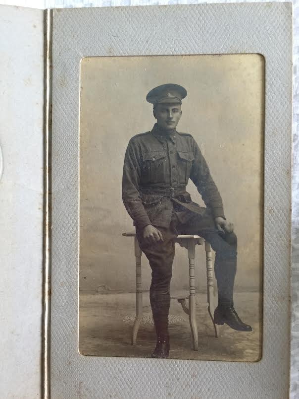 Jack Wright in his soldier's uniform