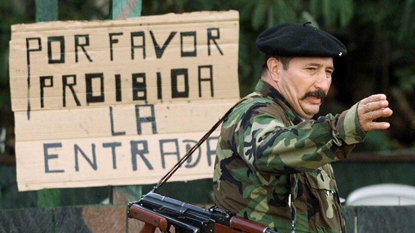 Colombian FARC guerrilla leader Mono Jojoy