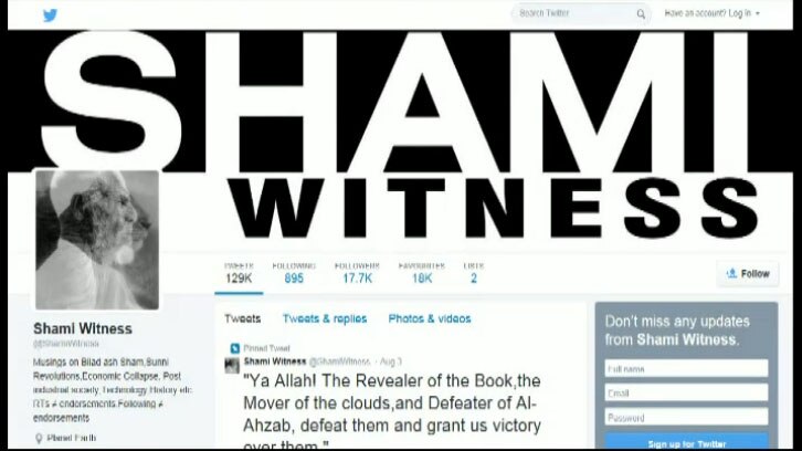 Shami Witness on Twitter