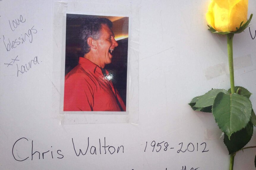 A memorial for Chris Walton