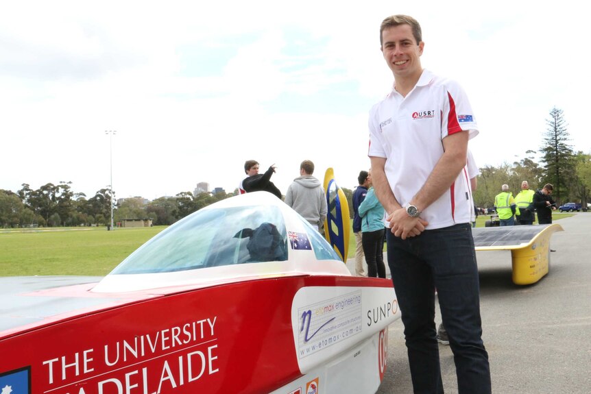 Adelaide University solar car team manager