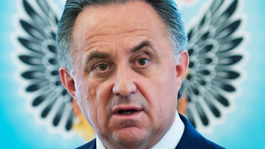 A head and shoulders photo of Vitaly Mutko.