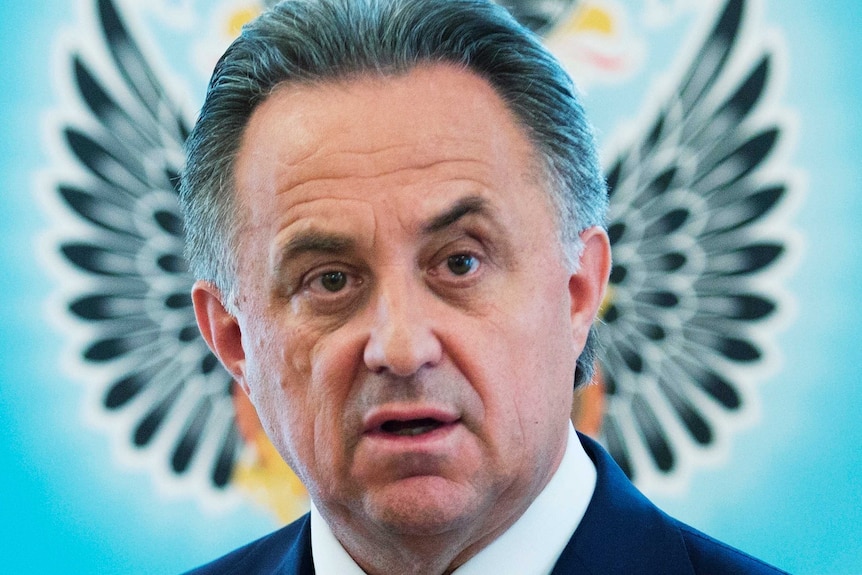 A head and shoulders photo of Vitaly Mutko.