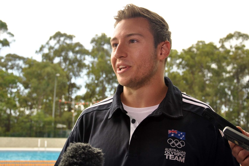 Olympic diver Matthew Mitcham