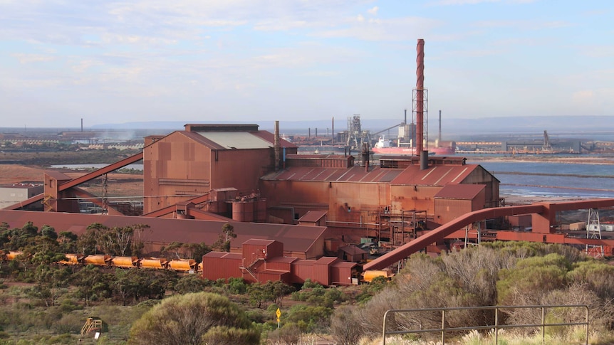 Arrium steelworks in Whyalla, March 2016