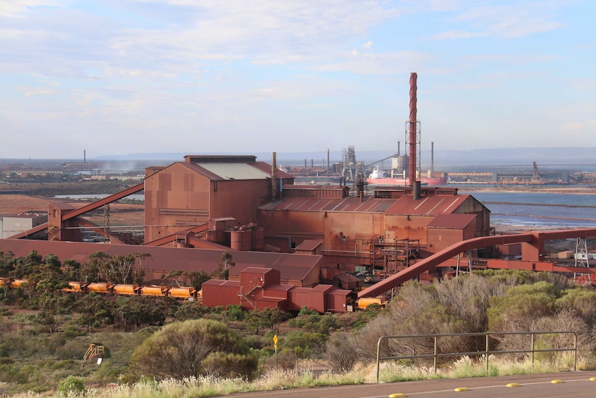 Arrium's steelworks in Whyalla.