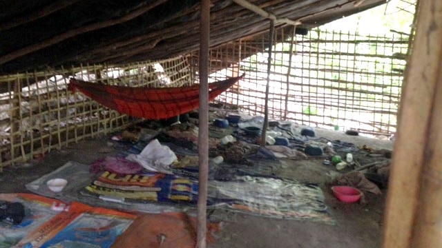 Rohingya people smuggling camp in Thailand