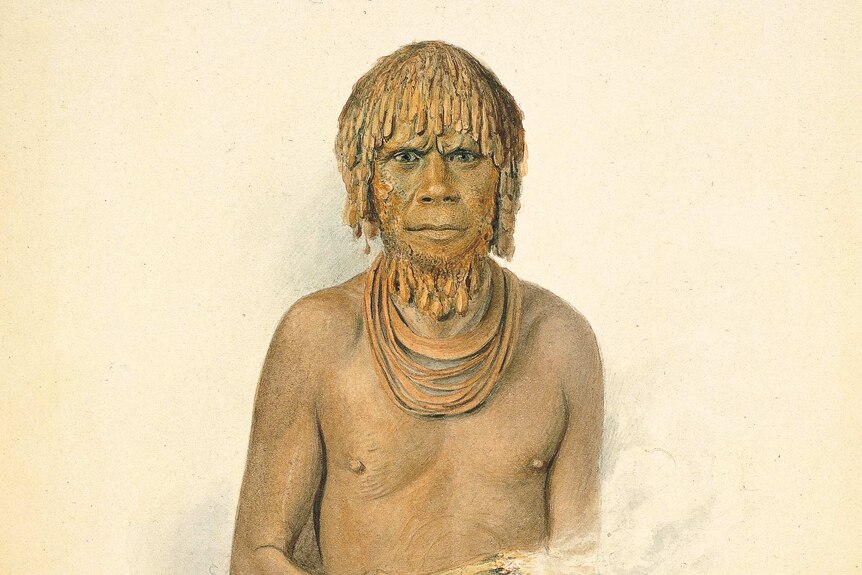 Mannalargenna, the leader of Tasmania's Pairrebeenne clan