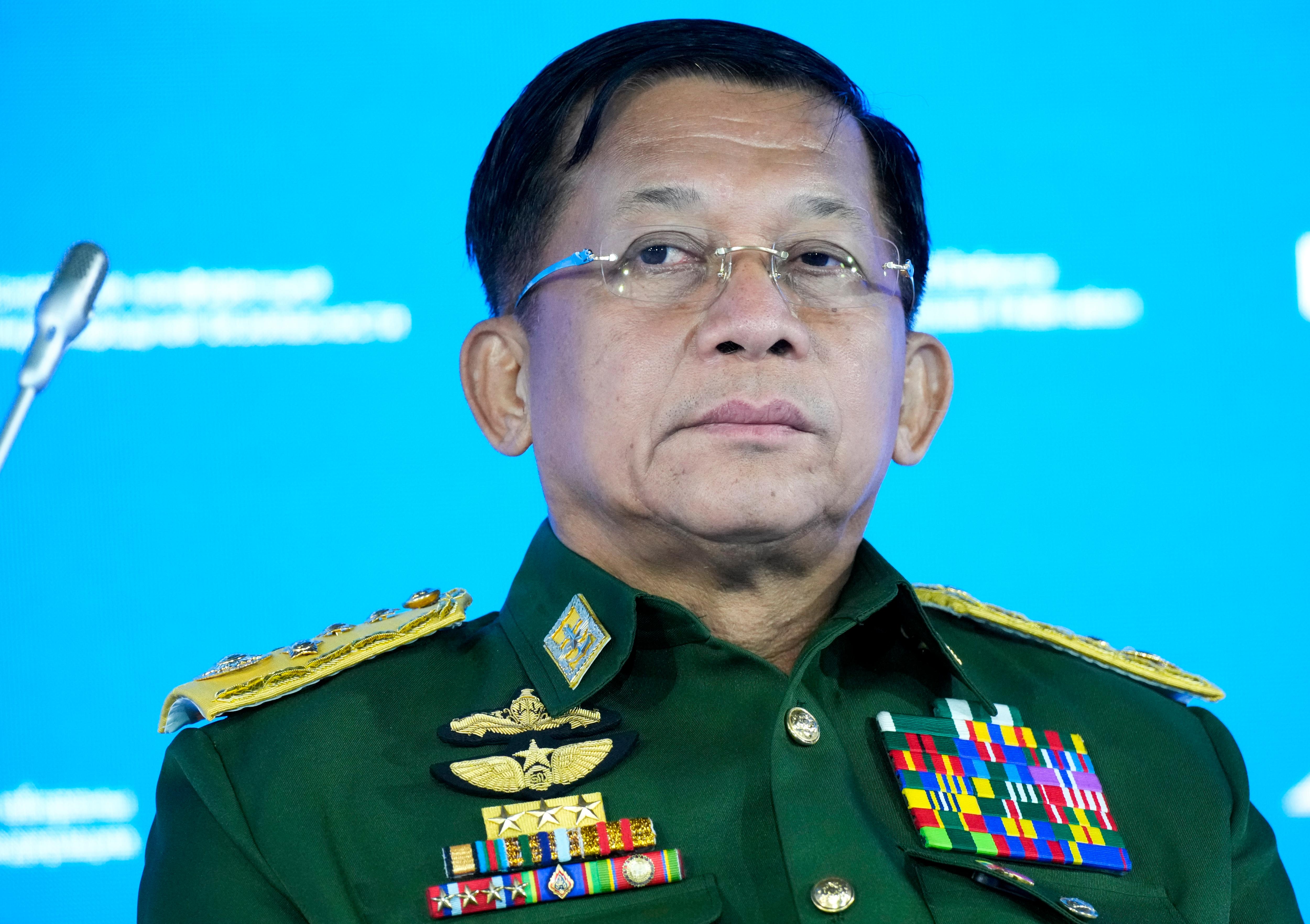 ASEAN Members Elect Not To Invite Myanmar's Military Leader Min Aung ...