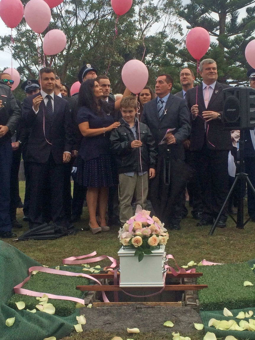Funeral for 'Lily Grace'