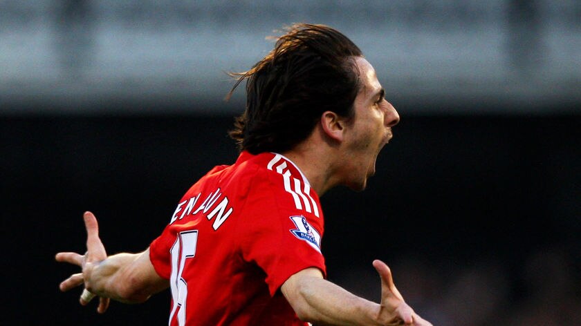 Moving on: Yossi Benayoun swaps red for blue in his switch to London.