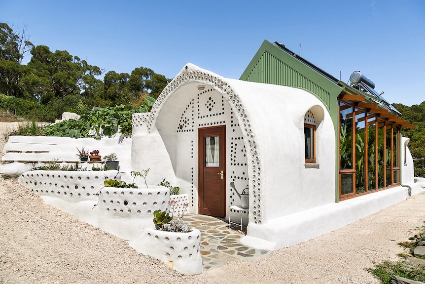 The Ironbank earthship is now a B&B