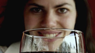 Fine line: Women who have up to two drinks are healthier. [File photo]