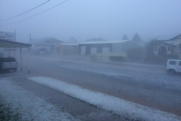 Hail in Chinchilla